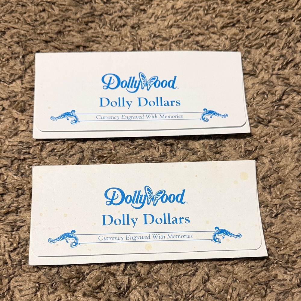 Dollywood Dolly Dollars Souvenir